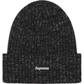 Supreme Overdyed Beanie Metallic Black (25SS)