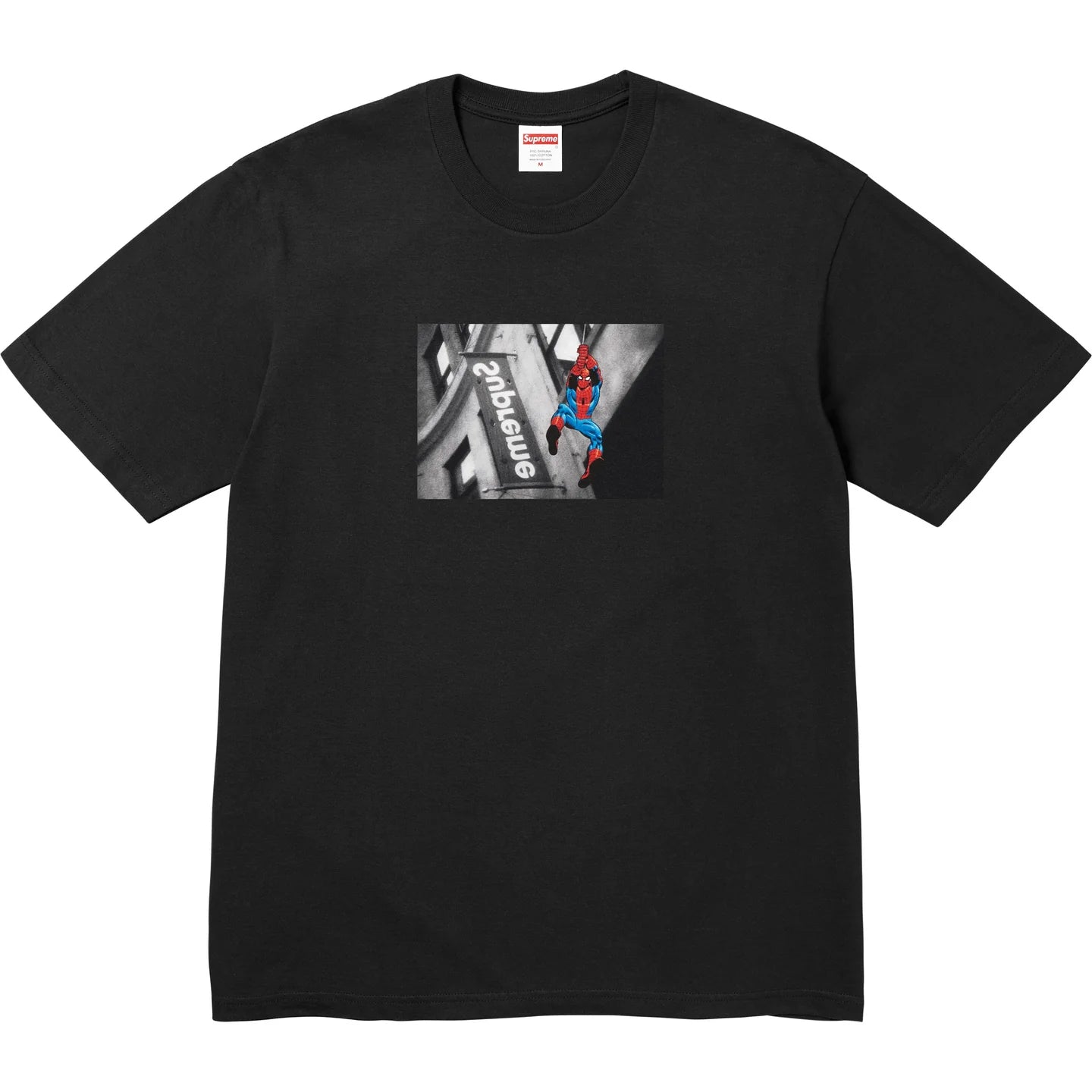 Supreme Spider-Man Tee Black