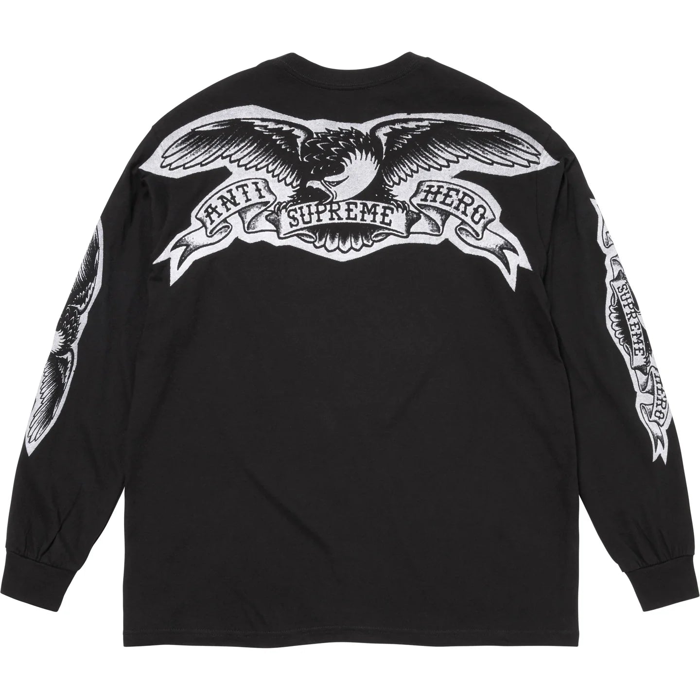 Supreme x Antihero Eagle Long-Sleeve Tee 'Black'