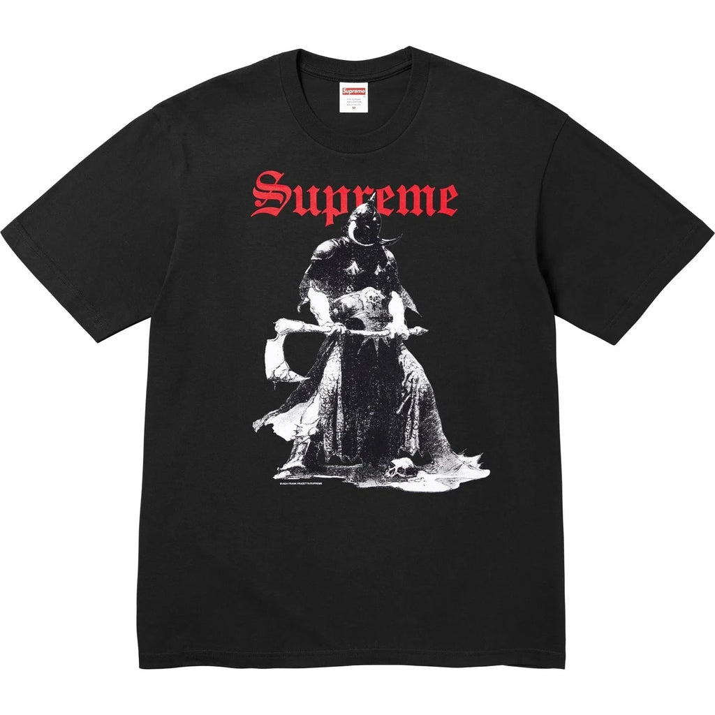 Supreme x Frank Frazetta Destruction Tee Black