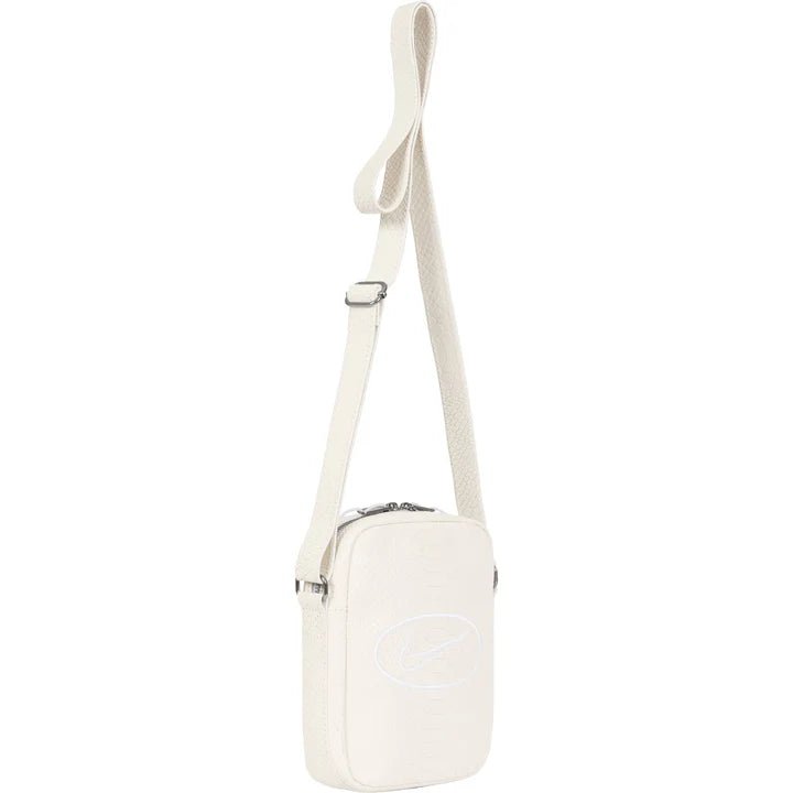 Supreme x Nike Leather Shoulder Bag 'White' (SS25)