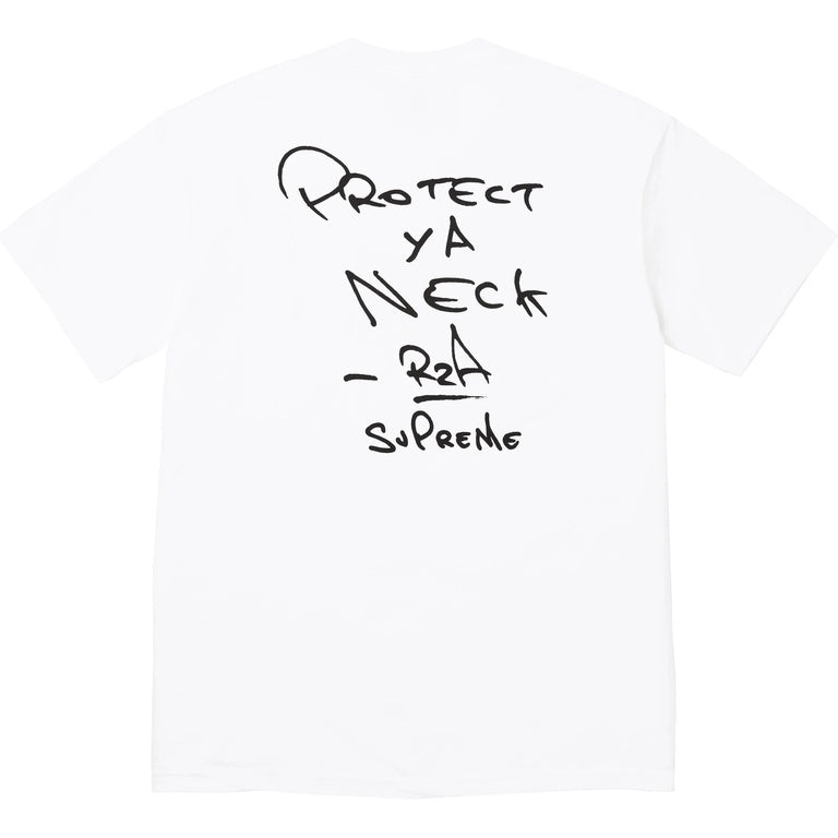 Supreme x Wu-Tang RZA Tee White
