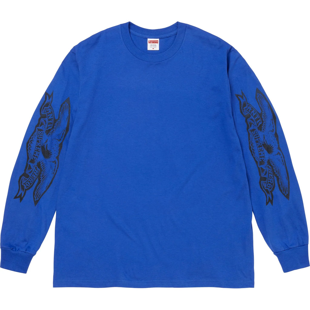 Supreme x Antihero Eagle Long-Sleeve Tee 'Royal'