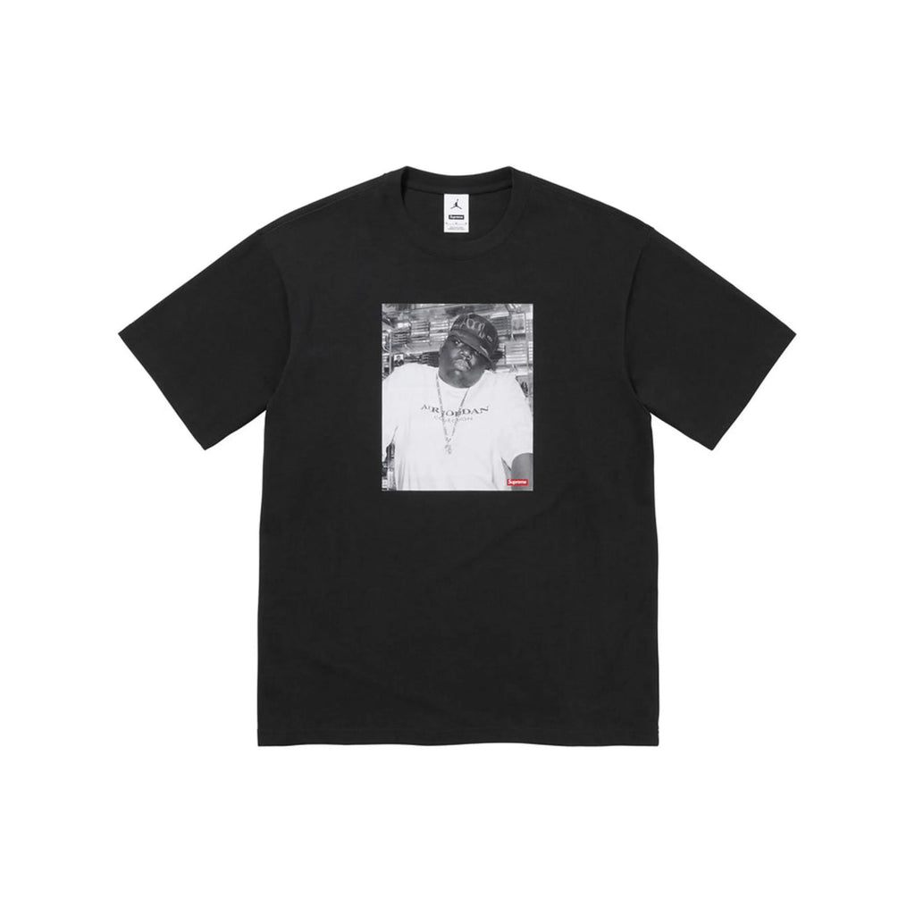 Supreme x Jordan Biggie SS Top Black