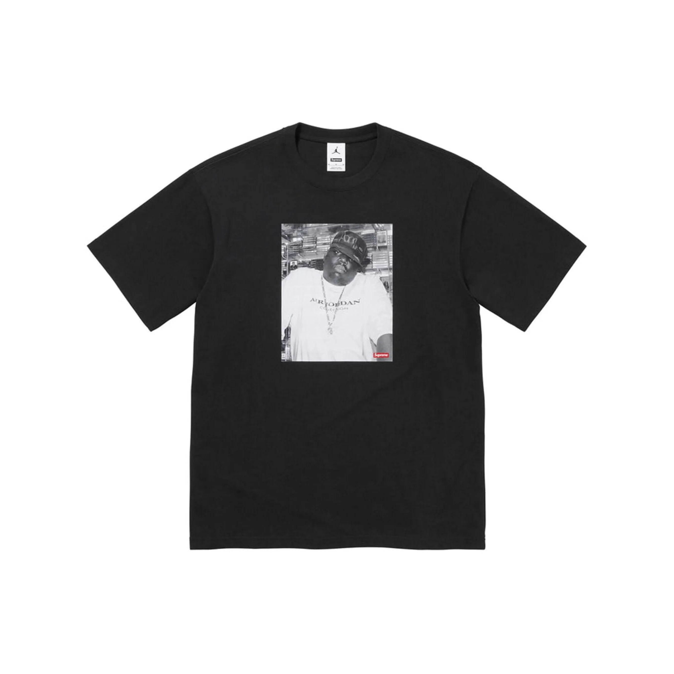 Supreme x Jordan Biggie SS Top Black