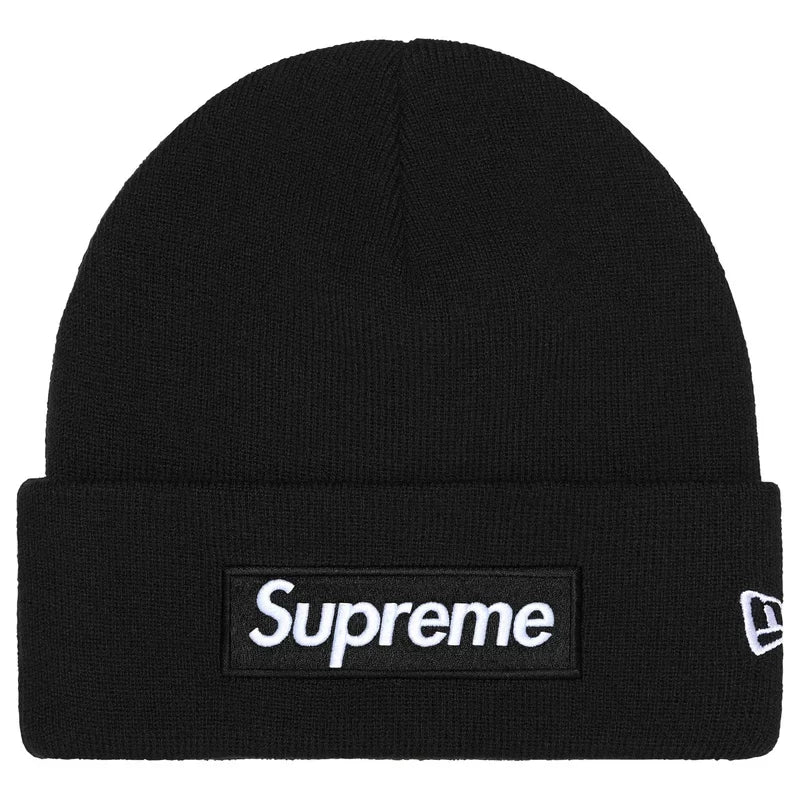 Supreme x New Era Box Logo Beanie (25FW) "Black"