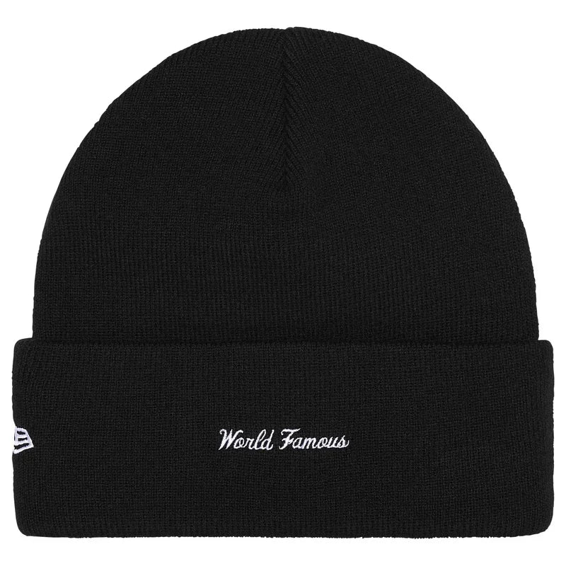Supreme x New Era Box Logo Beanie (25FW) "Black"