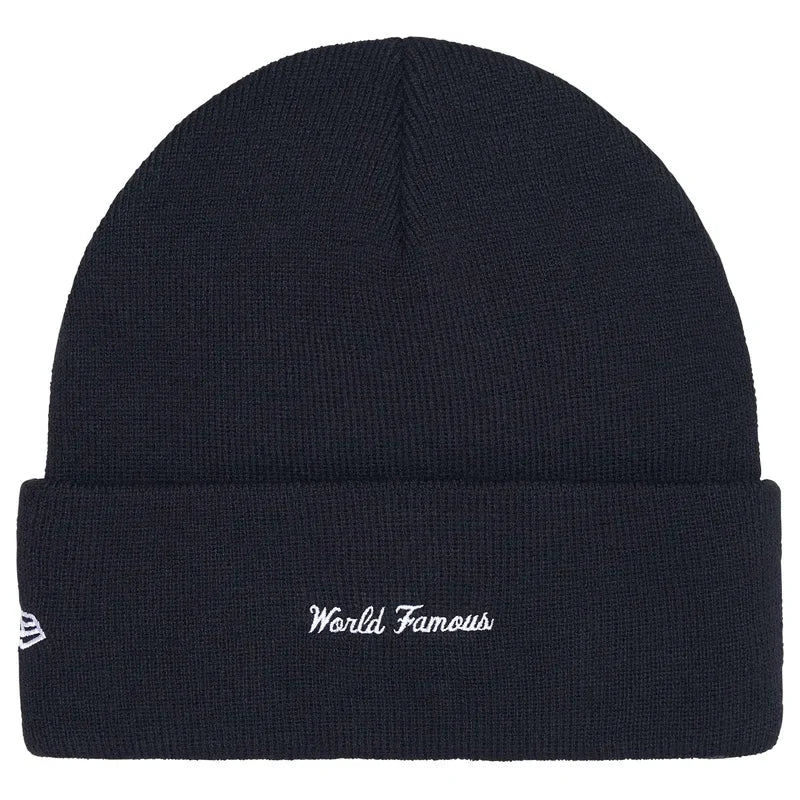 Supreme x New Era Box Logo Beanie (25FW) Navy