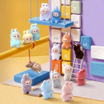 POP MART Labubu The Monsters Pin for Love Series pendant (N–Z) — blind box vinyl plush pin charm with vibrant details.