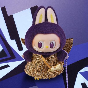 POPMART LABUBU × PRONOUNCE - WINGS OF FORTUNE Vinyl Plush Hanging Card