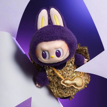 POPMART LABUBU × PRONOUNCE - WINGS OF FORTUNE Vinyl Plush Hanging Card