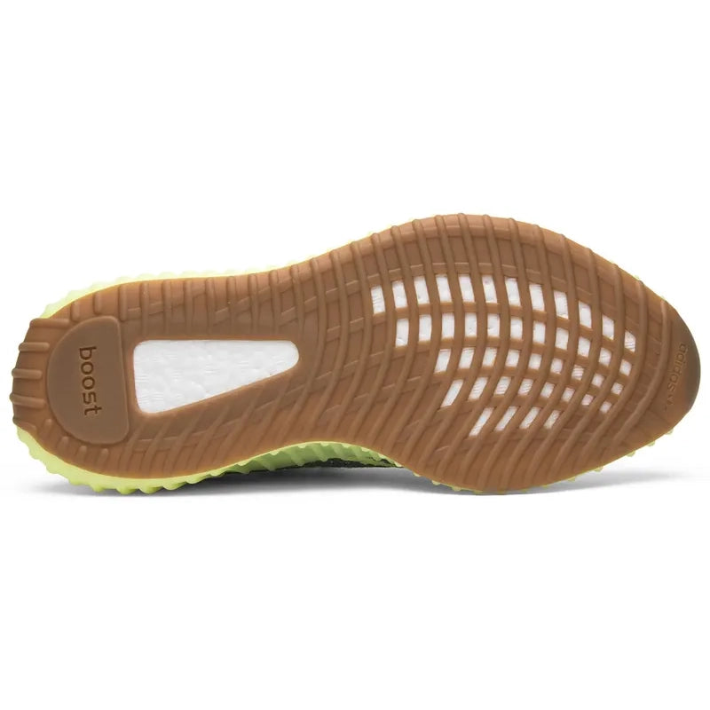 100% authentic Yeezy Boost 350 V2 Frozen Yellow sneakers. Used pair, no box. Shipped from NZ with AU shipping. Iconic Kanye West design with Adidas comfort.