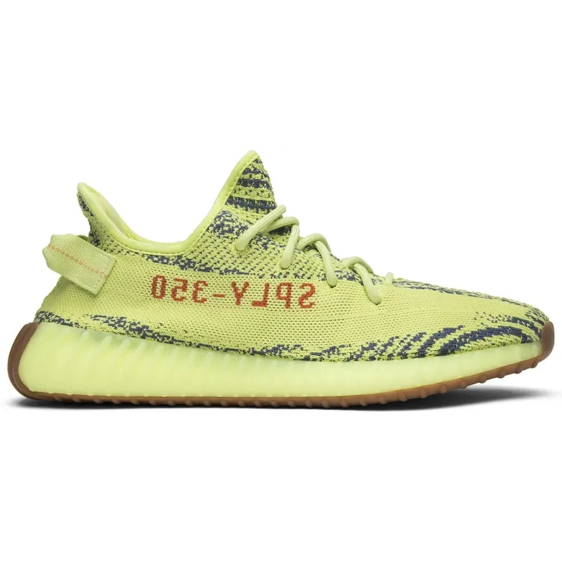100% authentic Yeezy Boost 350 V2 Frozen Yellow sneakers. Used pair, no box. Shipped from NZ with AU shipping. Iconic Kanye West design with Adidas comfort.