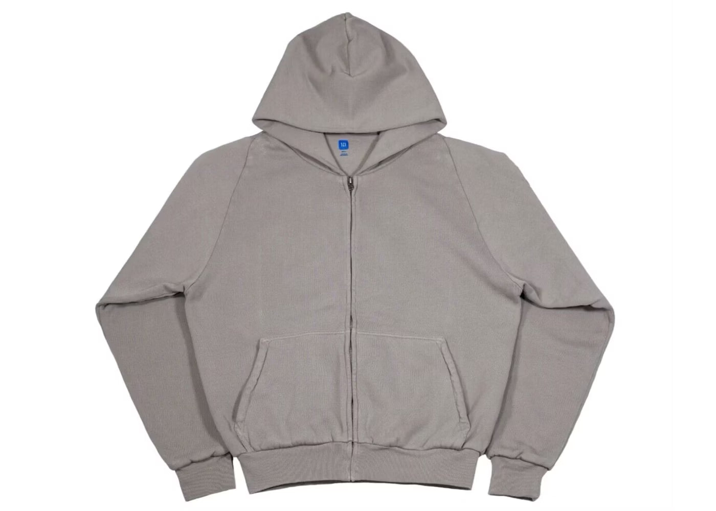 Yeezy x Gap Zip Up Exclusive Hoodie 'Light Grey'