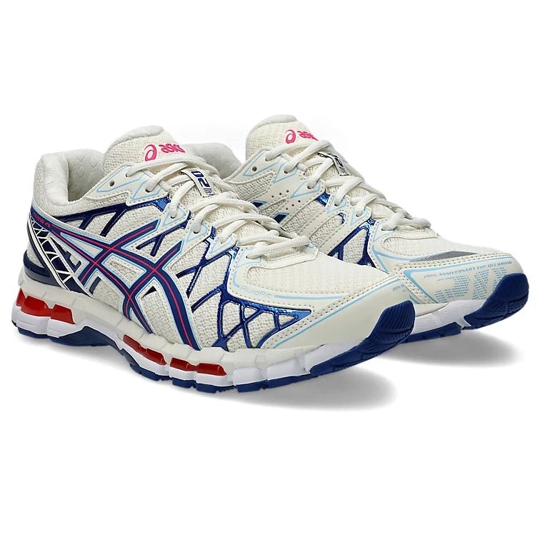 ASICS Gel-Kayano 20 Cream Blue Red by prosper - prosper