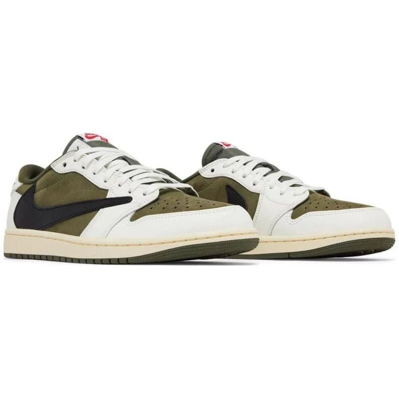 Jordan 1 Retro Low OG SP x Travis Scott 'Medium Olive' Shoe by Prosper Boutique NZ - prosper
