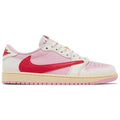Jordan 1 Retro Low OG SP x Travis Scott 'Sail Tropical Pink' by prosper - prosper