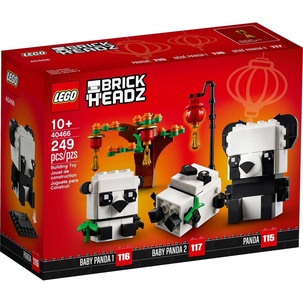 LEGO 40466 Brick Headz Chinese New Year Pandas by prosper - prosper