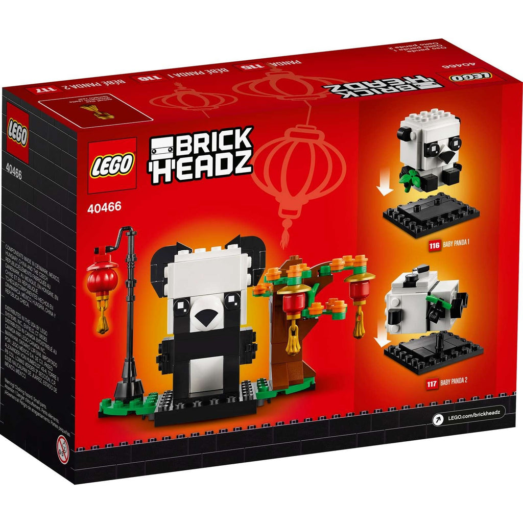 LEGO 40466 Brick Headz Chinese New Year Pandas by prosper - prosper