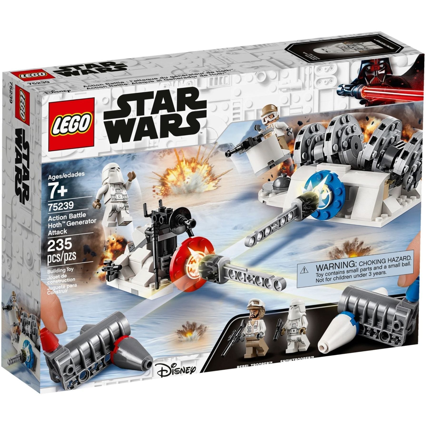 LEGO 75239 Star Wars Action Battle Hoth Generator Attack Collectable by Prosper Boutique NZ - prosper