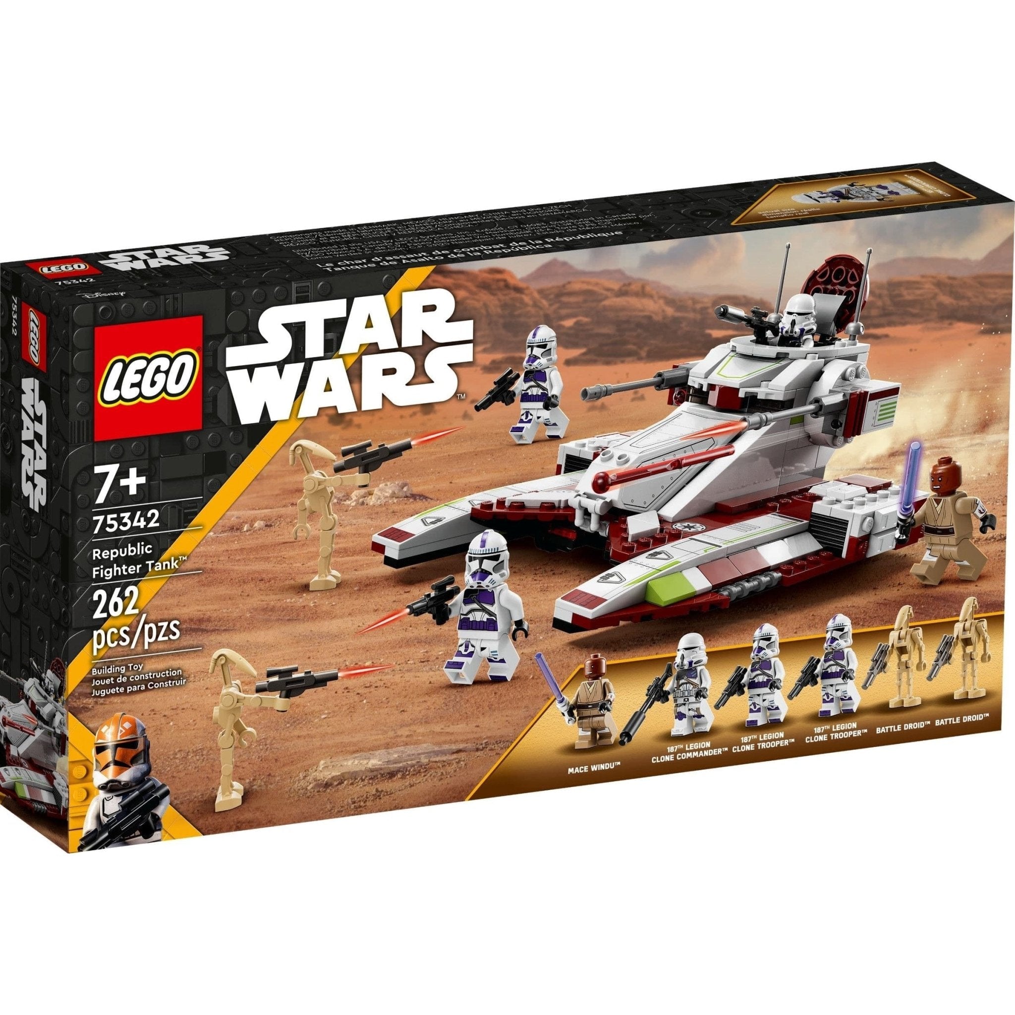 LEGO 75342 Star Wars Republic Fighter Tank Collectable by Prosper Boutique NZ - prosper