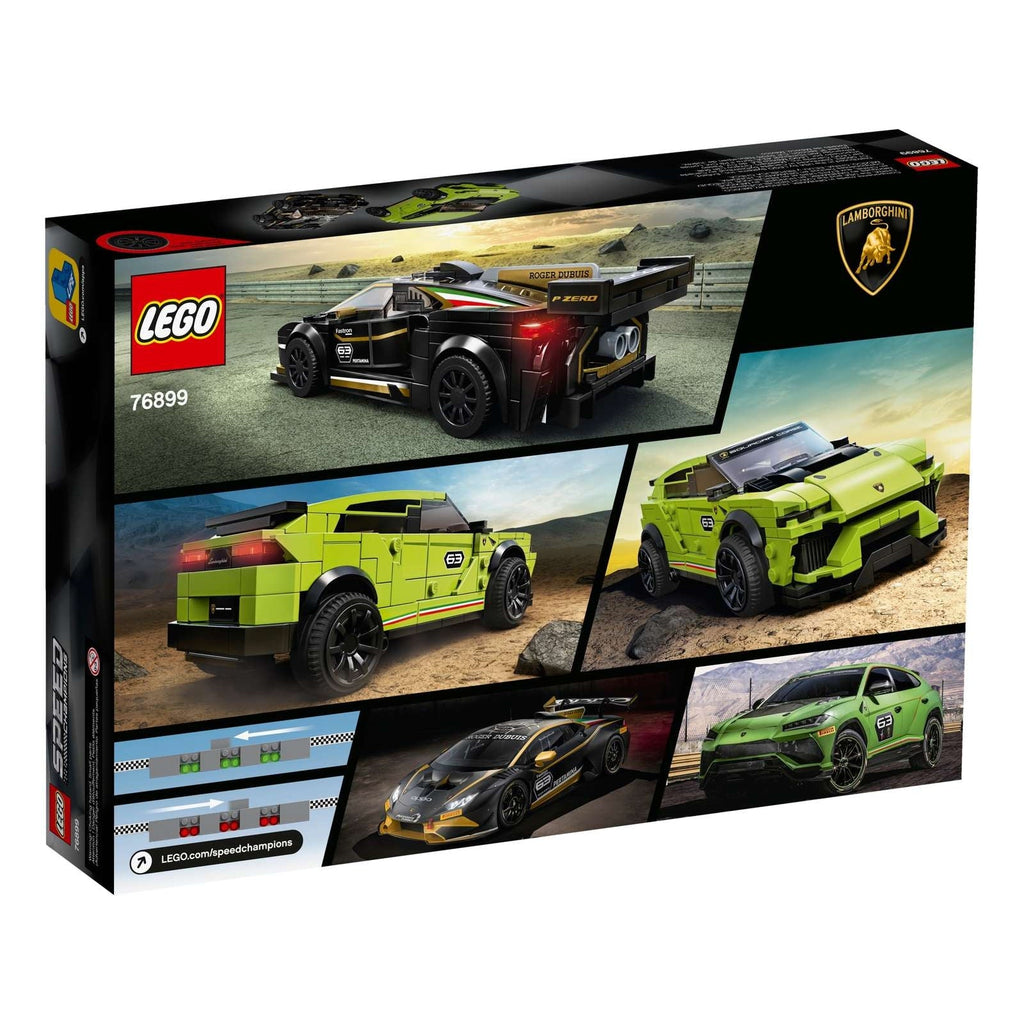 LEGO 76899 Speed Champions Lamborghini Urus ST-X & Lamborghini Huracán Super Trofeo EVO by prosper - prosper