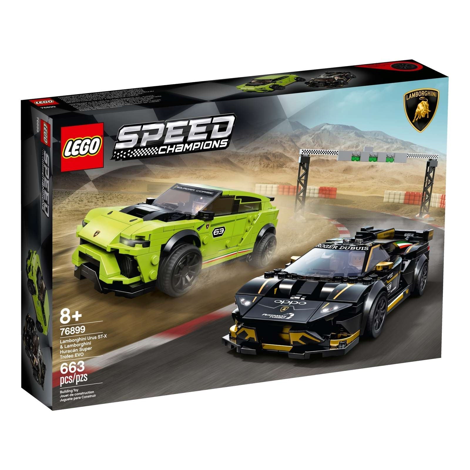LEGO 76899 Speed Champions Lamborghini Urus ST-X & Lamborghini Huracán Super Trofeo EVO by prosper - prosper