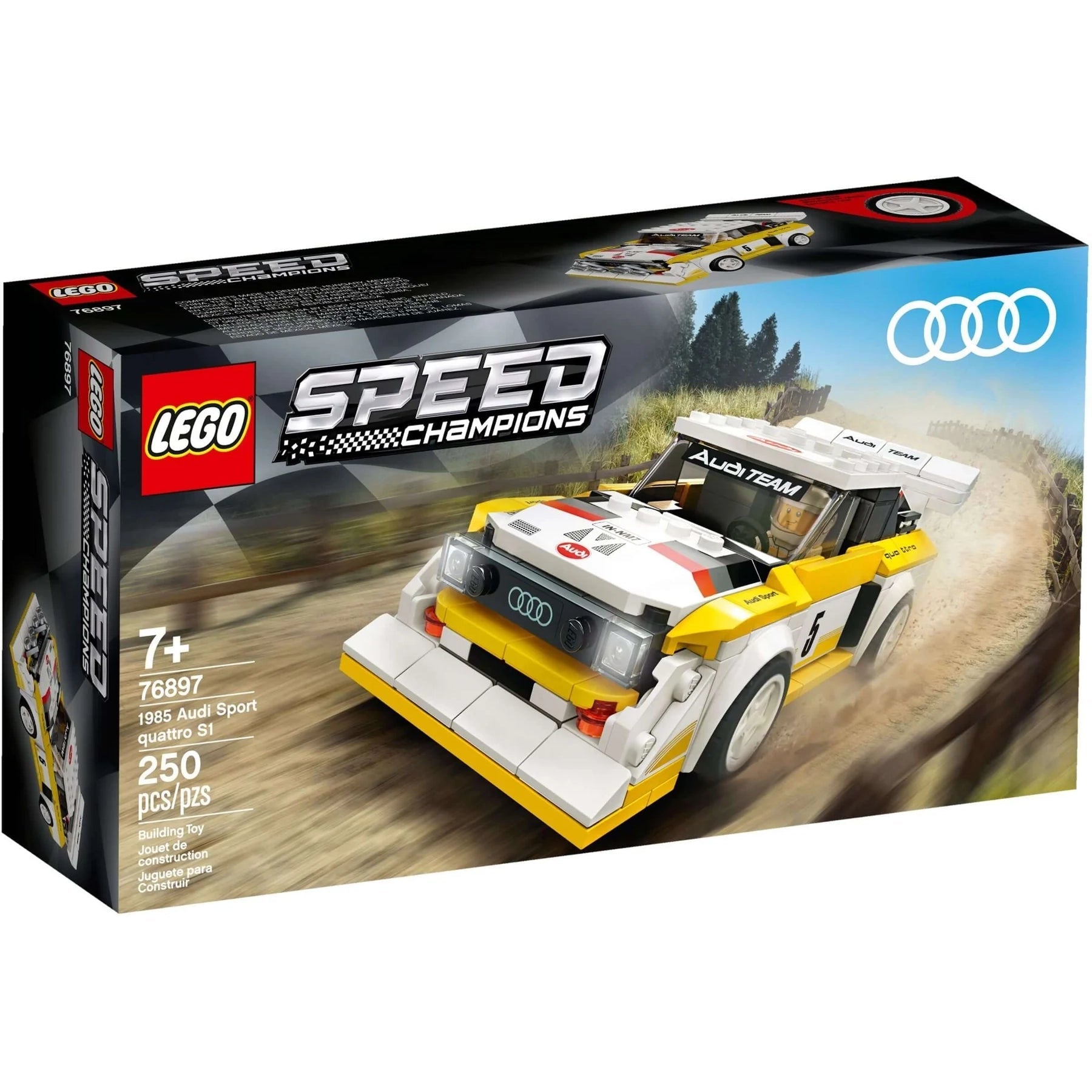 LEGO Speed Champions 76897 1985 Audi Sport quattro S1 Collectable by Prosper Boutique NZ - prosper