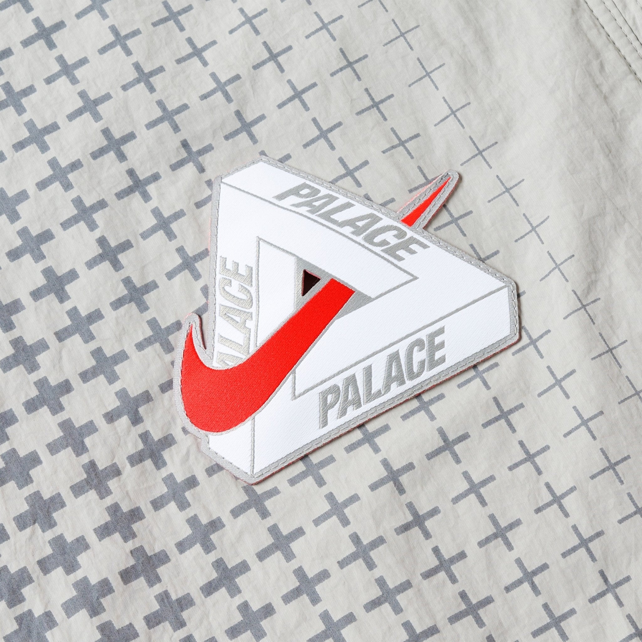 PALACE NIKE ENGLAND SOLO SWOOSH TRACK JACKET PEWTER GREY / COOL GREY by prosper - prosper