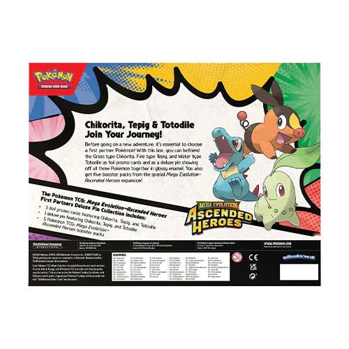 Pokemon Ascended Heroes First Partners Deluxe Pin Collection by prosper - prosper