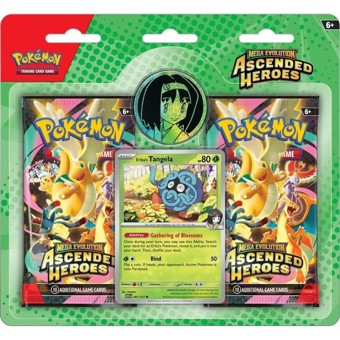 Pokemon Mega Evolution Ascended Heroes Collection Erika by prosper - prosper