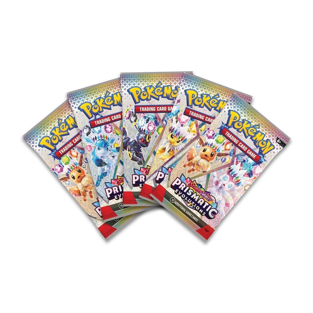Pokemon Prismatic Evolutions Eevee Pouch Special Collection by PROSPER Boutique - prosper
