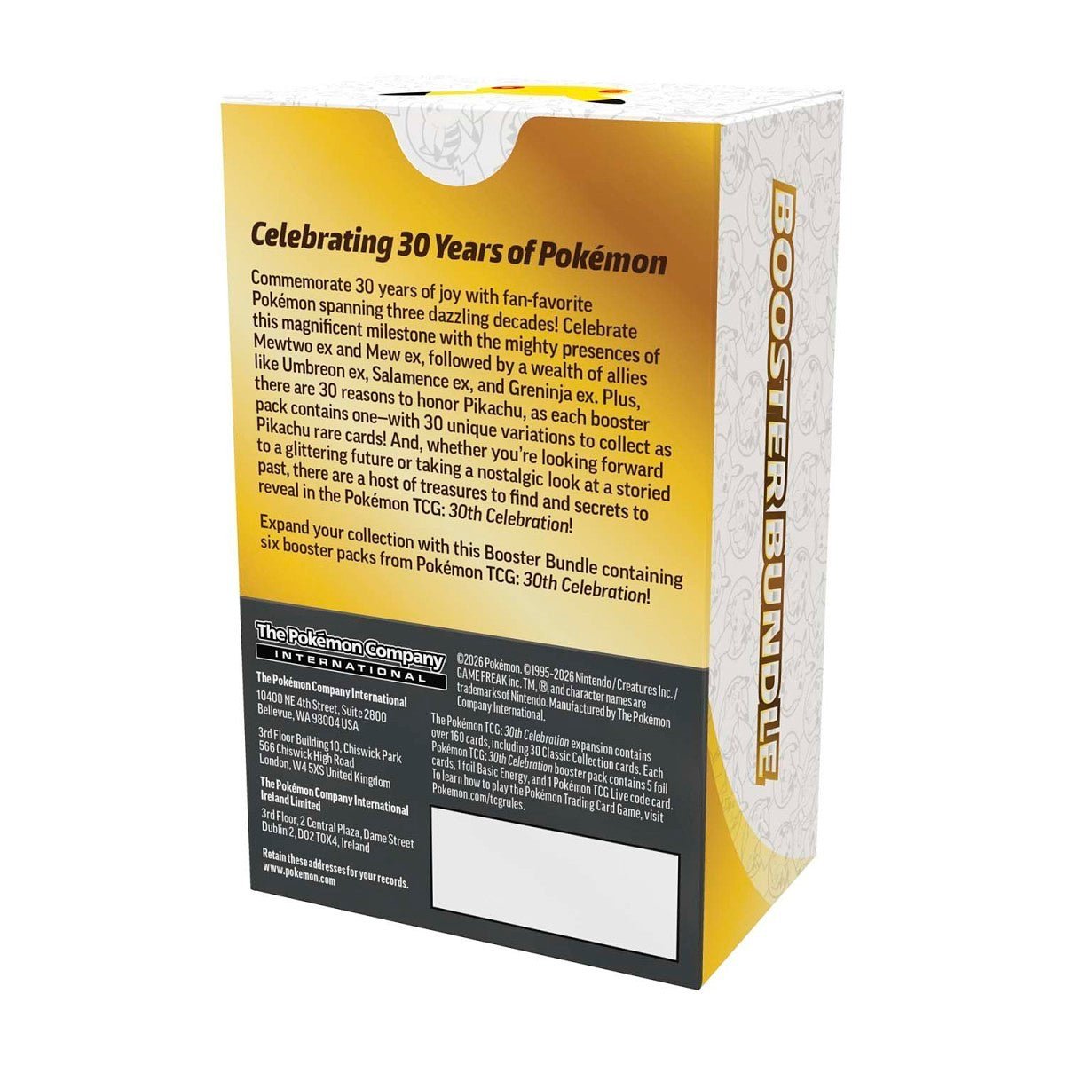 Pokémon TCG 30th Celebration Booster Bundle by prosper - prosper