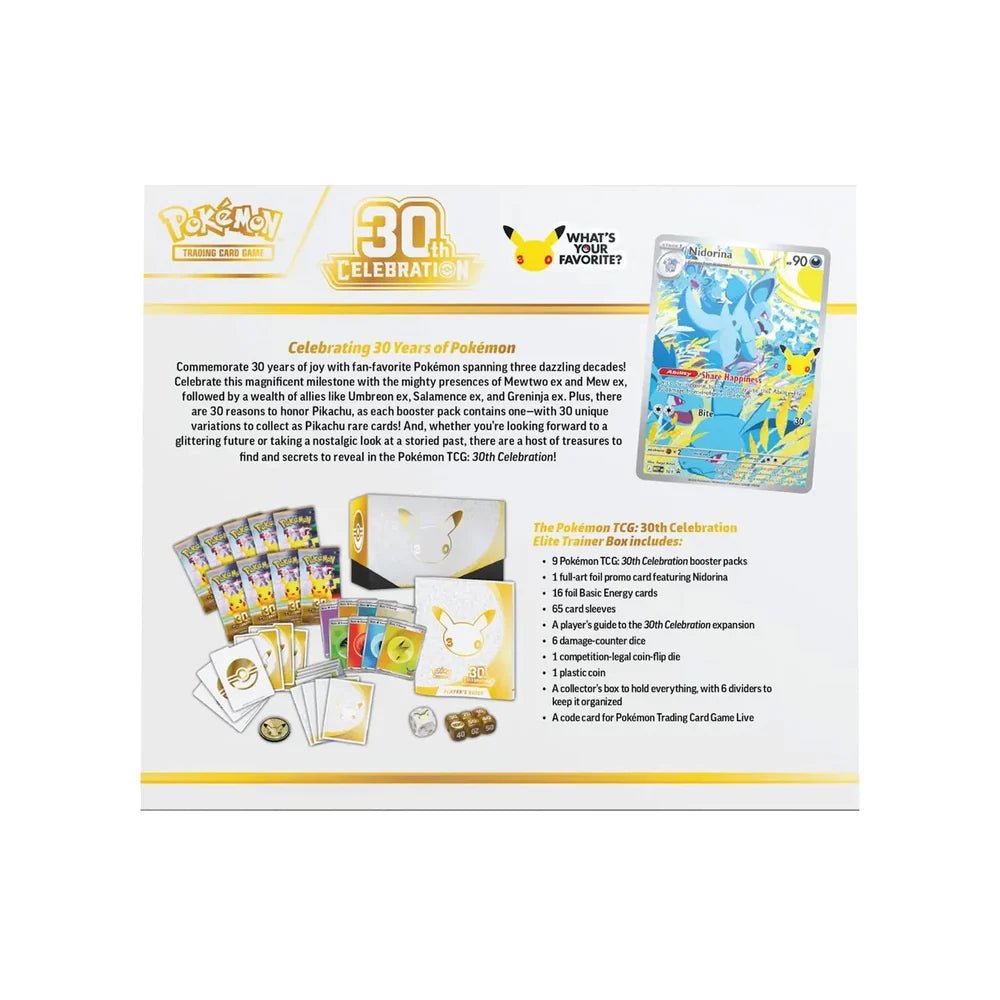 Pokémon TCG 30th Celebration Elite Trainer Box by prosper - prosper