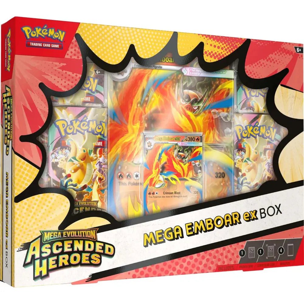 Pokemon TCG Ascended Heroes Mega Emboar ex Box by prosper - prosper