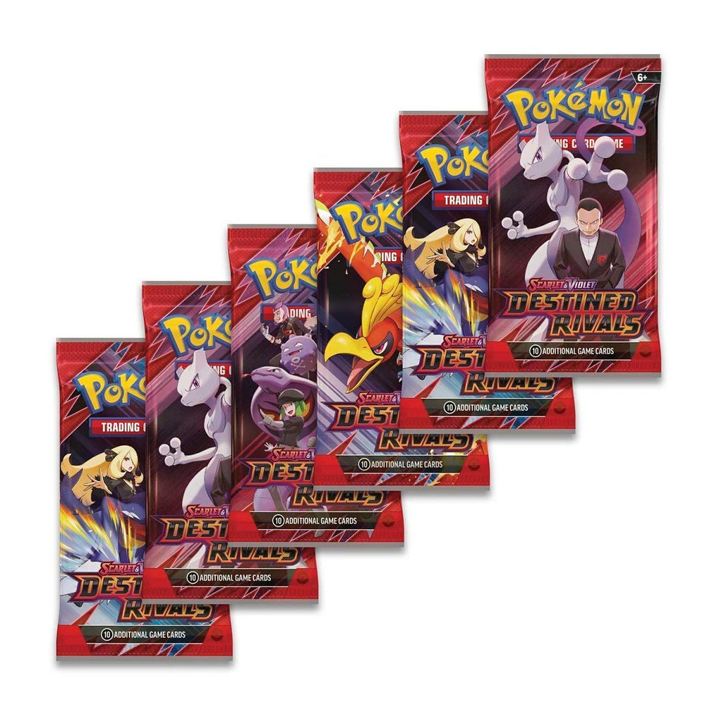 Pokemon TCG: Scarlet & Violet - Destined Rivals Booster Bundle - 6 Packs Collectable by Prosper Boutique NZ - prosper