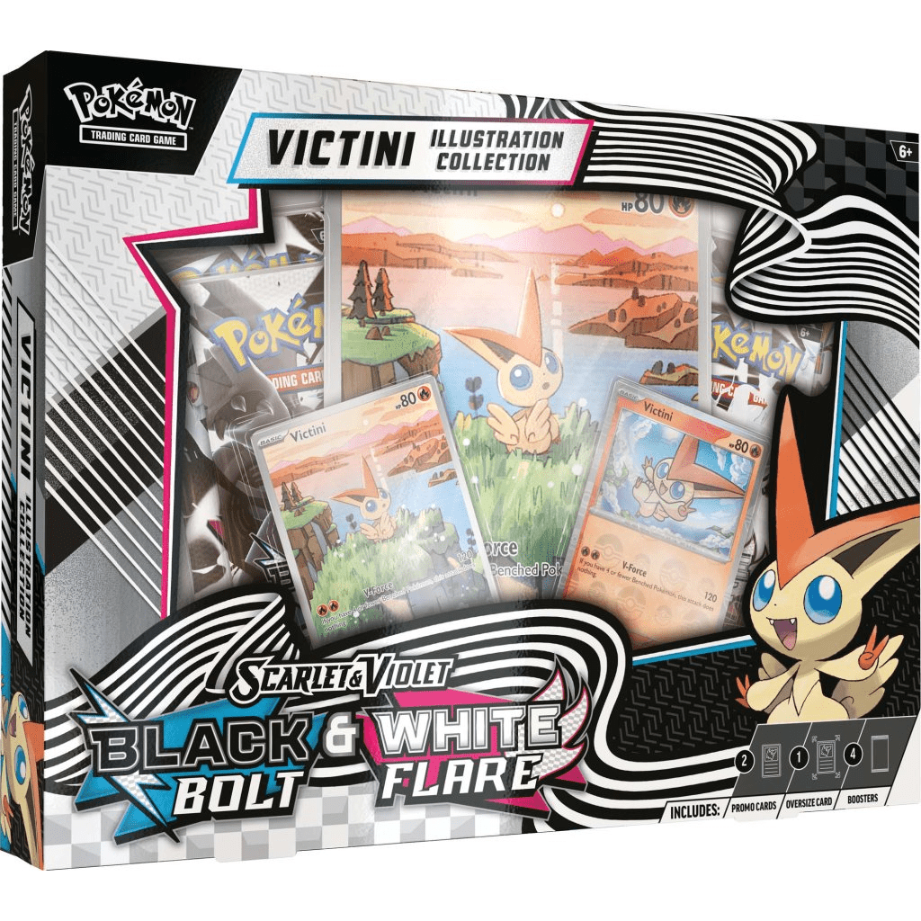 Pokemon TCG: Unova Victini Illustration Collection Collectable by Prosper Boutique NZ - prosper
