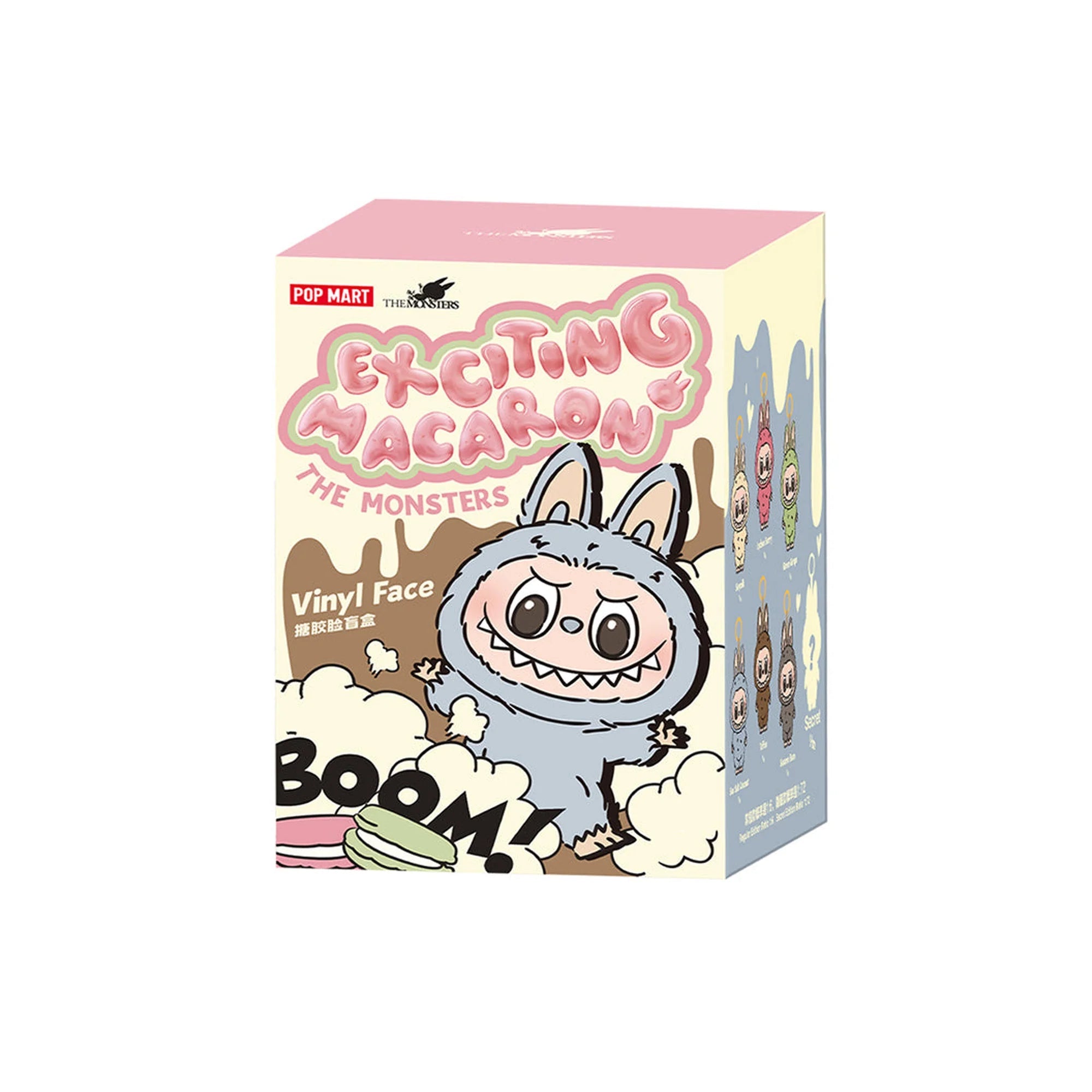 Pop Mart Labubu The Monsters Exciting Macarons Vinyl Plush Pendant Single Blind Box Collectable by Prosper Boutique NZ - prosper