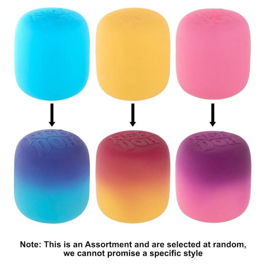 Schylling NeeDoh Mello Mallo assorted colour-changing marshmallow sensory squishy toys