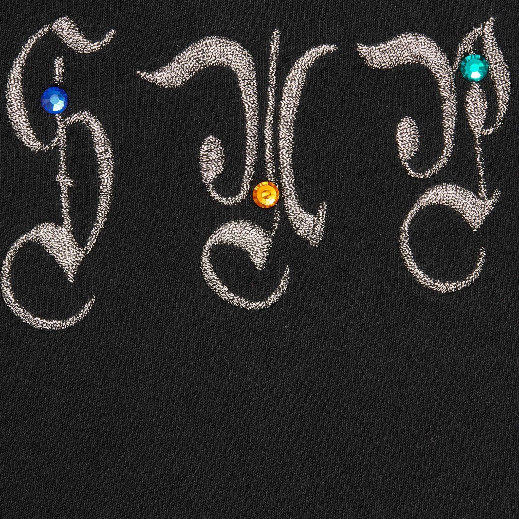 Supreme Aoi Gems Short-Sleeve Top 'Black' T-Shirt by Prosper Boutique NZ - prosper