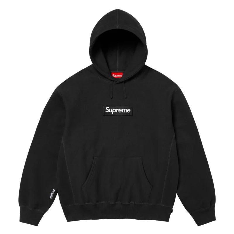 Supreme Box Logo Hooded Sweatshirt (25FW) Black Hoodie by Prosper Boutique NZ - prosper
