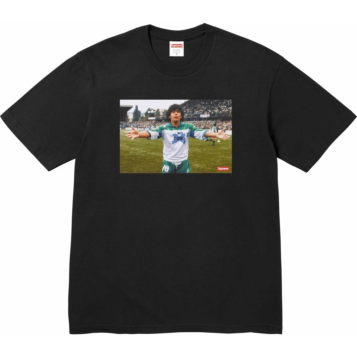 Supreme Maradona Tee Black T-Shirt by Prosper Boutique NZ - prosper