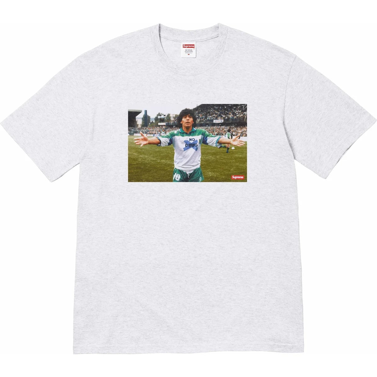Supreme Maradona Tee Grey T-Shirt by Prosper Boutique NZ - prosper
