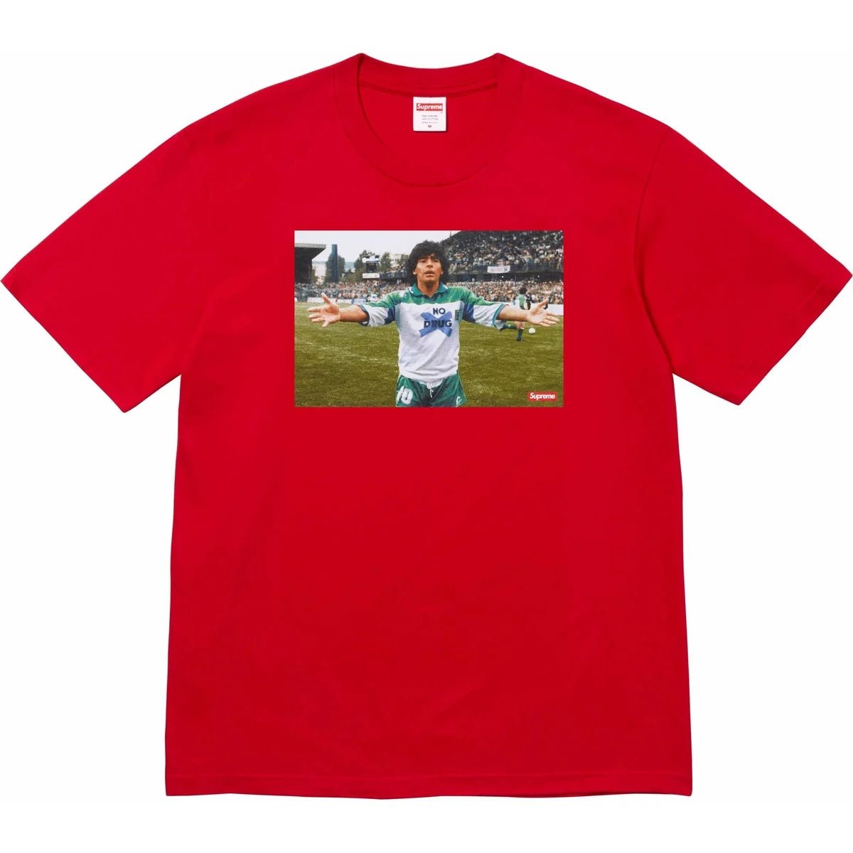Supreme Maradona Tee Red T-Shirt by Prosper Boutique NZ - prosper