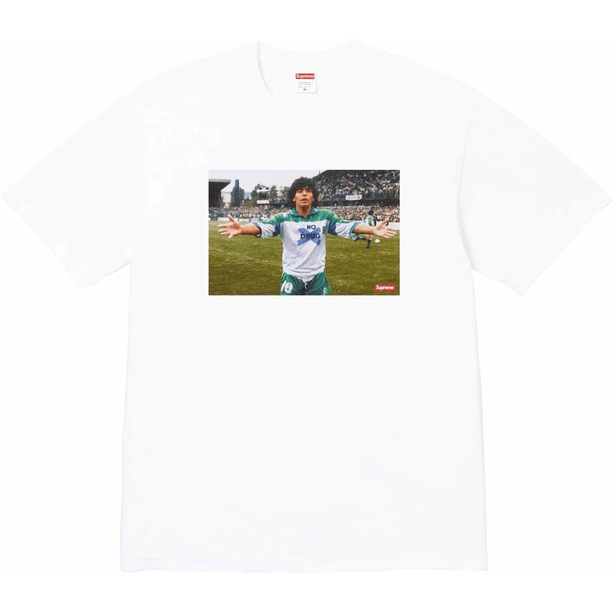 Supreme Maradona Tee White T-Shirt by Prosper Boutique NZ - prosper