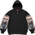 Supreme Michael Jackson Dangerous Zip Up Hooded Sweatshirt Black by Prosper Boutique NZ - prosper