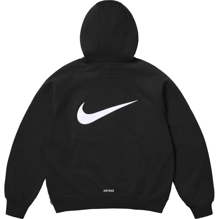 Supreme x Nike Zip Up Hooded Sweatshirt Black Hoodie by Prosper Boutique NZ - prosper