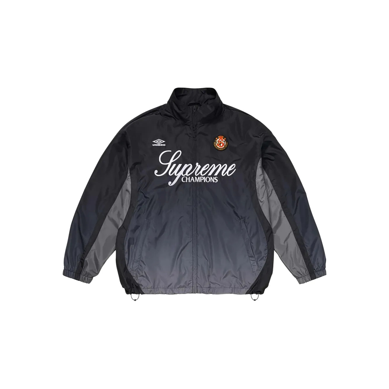 Supreme x Umbro Gradient Track Jacket Black Hoodie by Prosper Boutique NZ - prosper