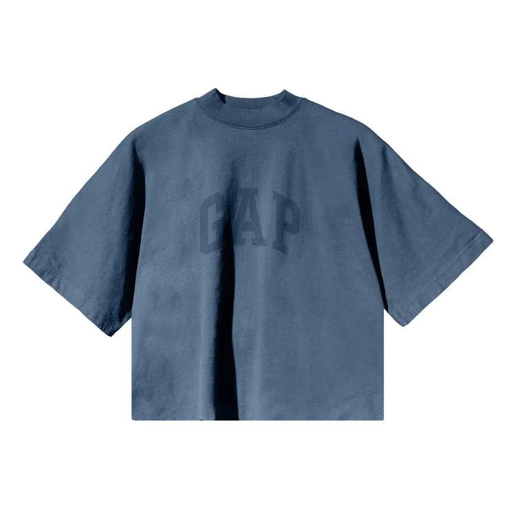 Yeezy Gap Engineered by Balenciaga Dove No Seam Tee 'Dark Blue' T-Shirt by Prosper Boutique NZ - prosper