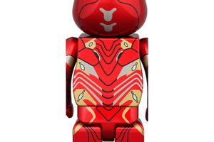 Bearbrick x Marvel Iron Man Mark 50 100% & 400% Set